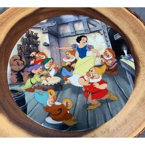 Limited Edition Knowles Collectors Plate "The Dance Of Snow White And The Seven